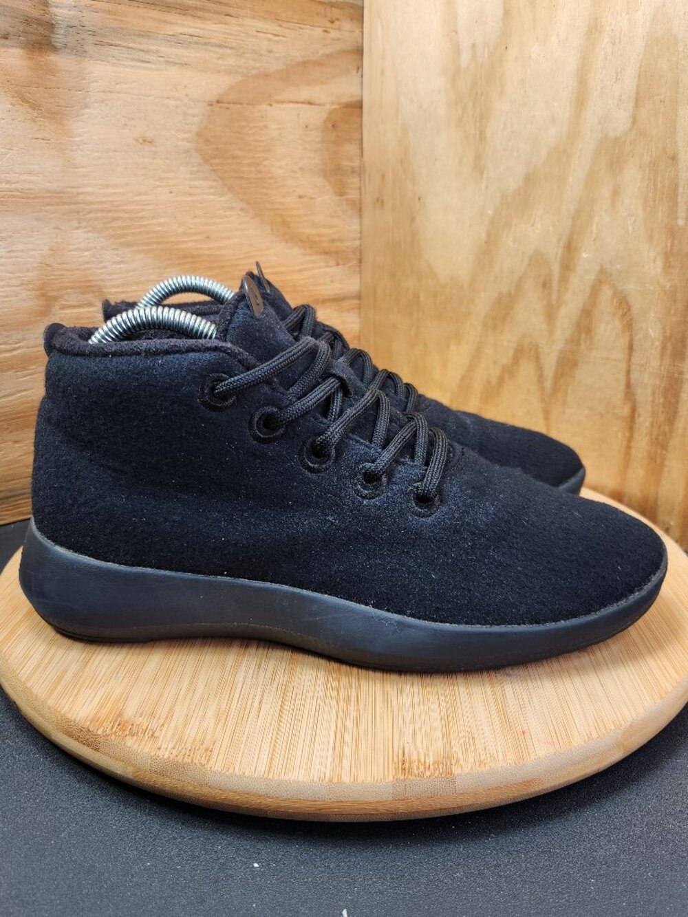Allbirds Wool Runner Mizzle Womens Black Shoes Sneakers Size 9